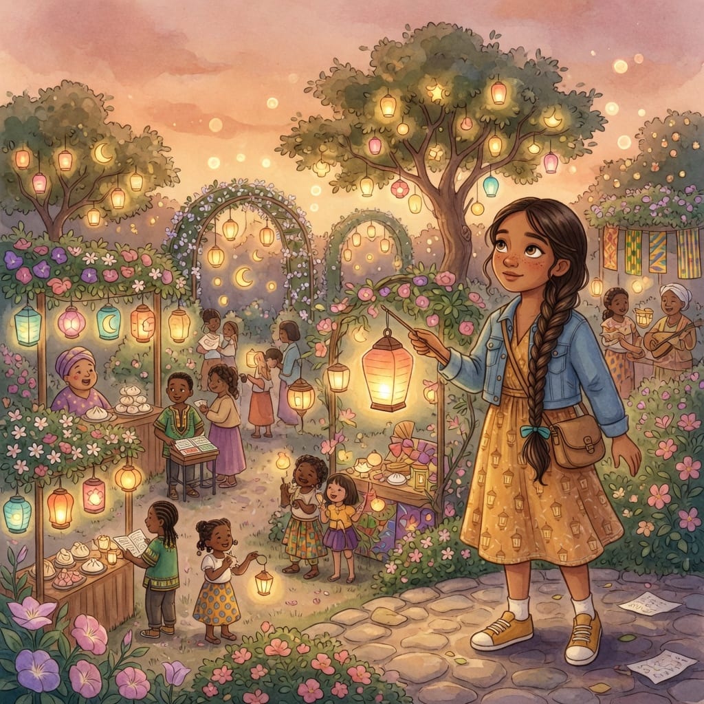 Dede and the Garden of Many Lanterns