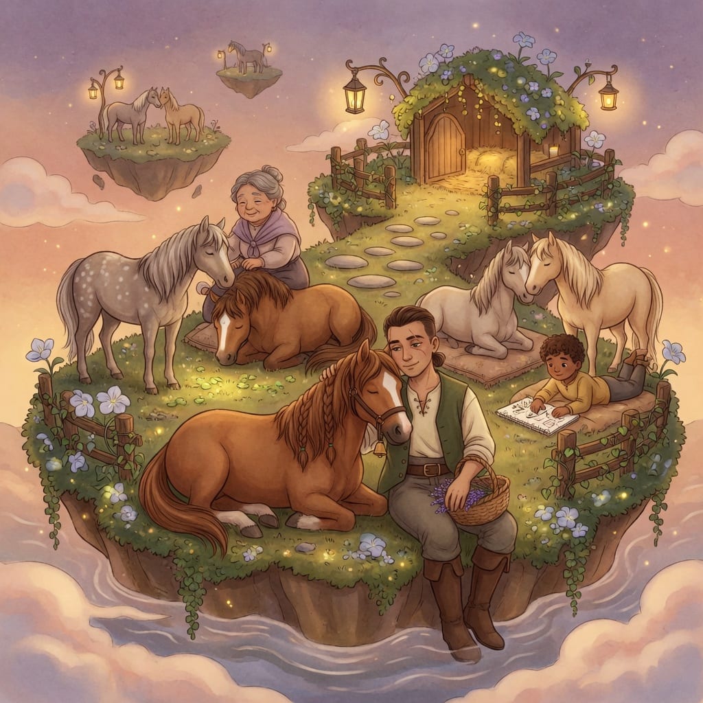 The Island of Quiet Hooves