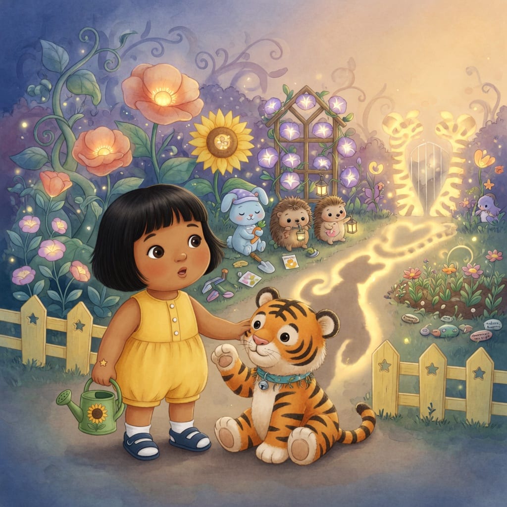 The Little Gardener and the Tiger's Promise
